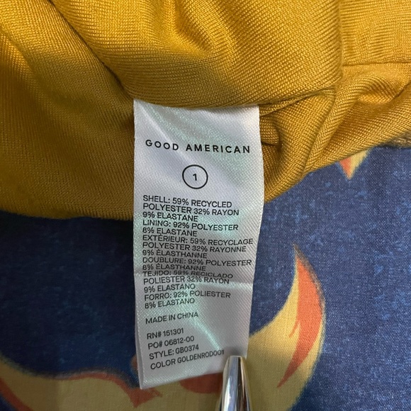 Good American Modern Tank bodysuit size 1 - Picture 4 of 10